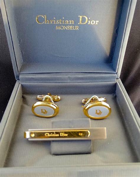 dior tie blue|christian Dior cufflinks men.